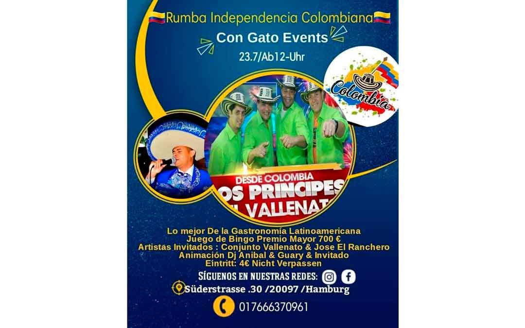 Independencia de colombia - fiesta colombiana fiesta colombiana hamburgo