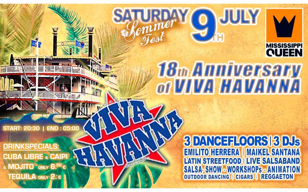 ★VIVA HAVANNA★ Fiesta de Verano en Barco vivahabana